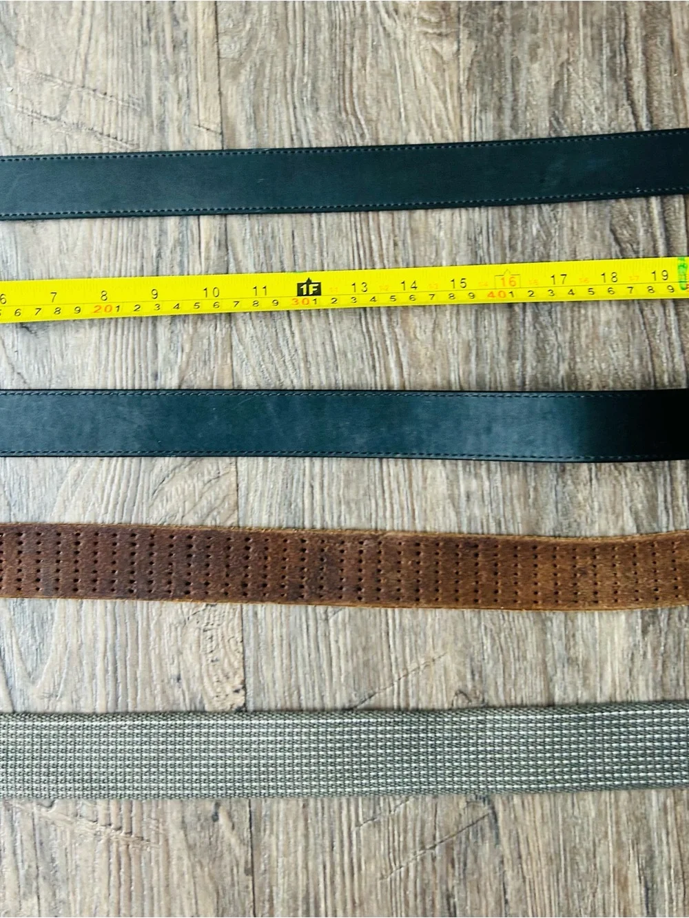 4 Black and Brown Leather Men's Belt - Classic